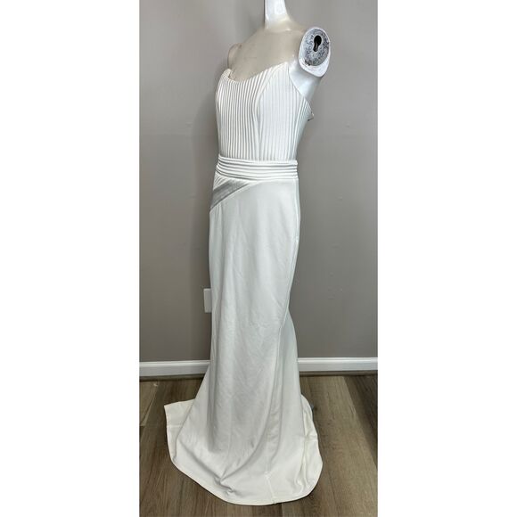 Zhivago Reine De Reinettes Gown In White US 6 $650 - Picture 6 of 12